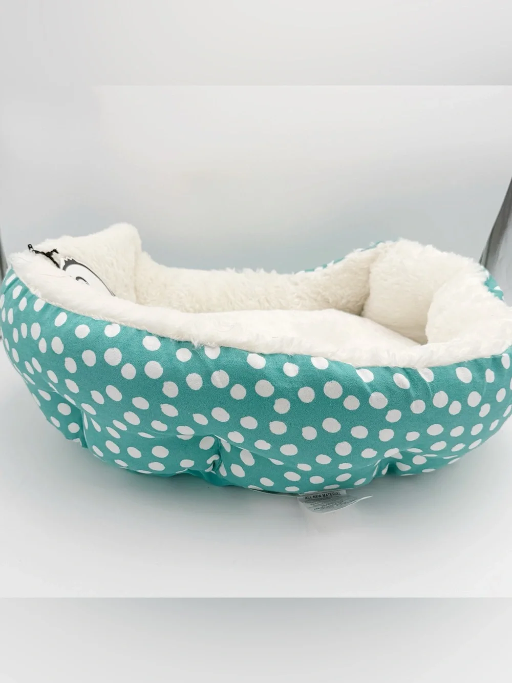 FriendlyMonsters Pet Bed,Micro Suede with Plush Fill,Medium/Small Size Dogs,